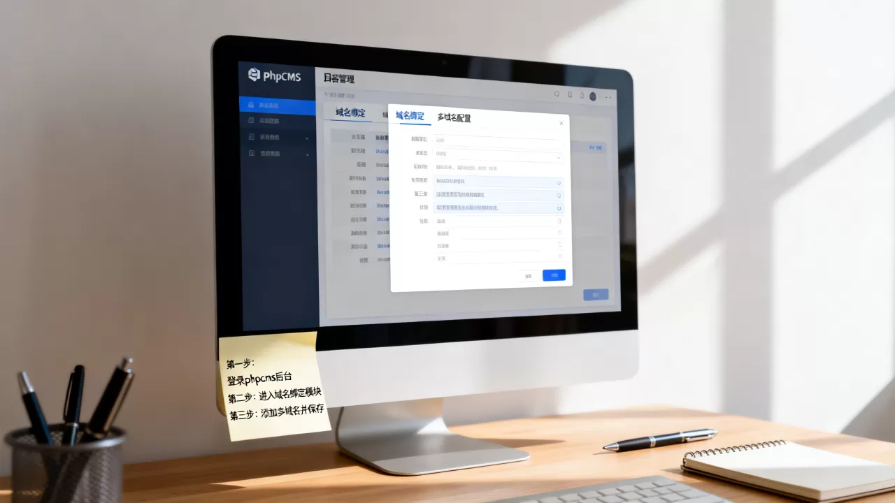 phpcms域名怎么绑定?多域名配置的详细步骤是什么? phpcms域名怎么绑定?多域名配置的详细步骤是什么?