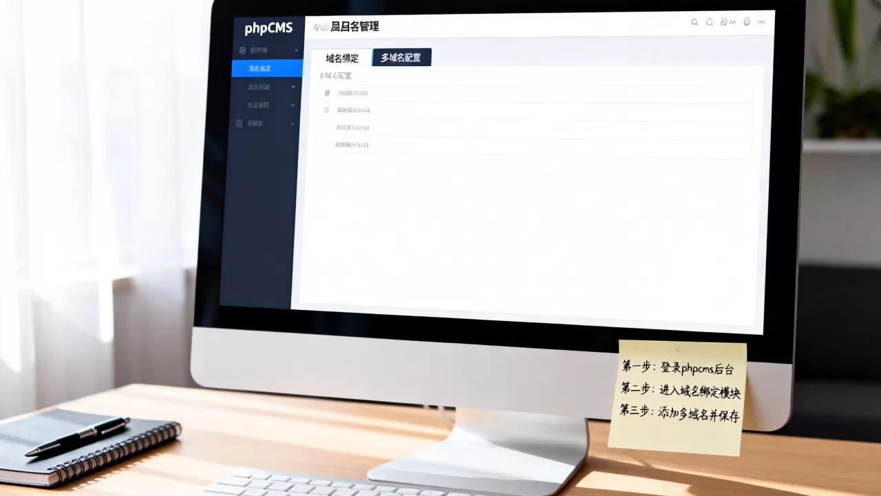 phpcms域名怎么绑定?多域名配置的详细步骤是什么? phpcms域名怎么绑定?多域名配置的详细步骤是什么?