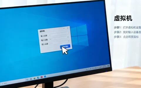 虚拟机鼠标怎么解除，详细教程