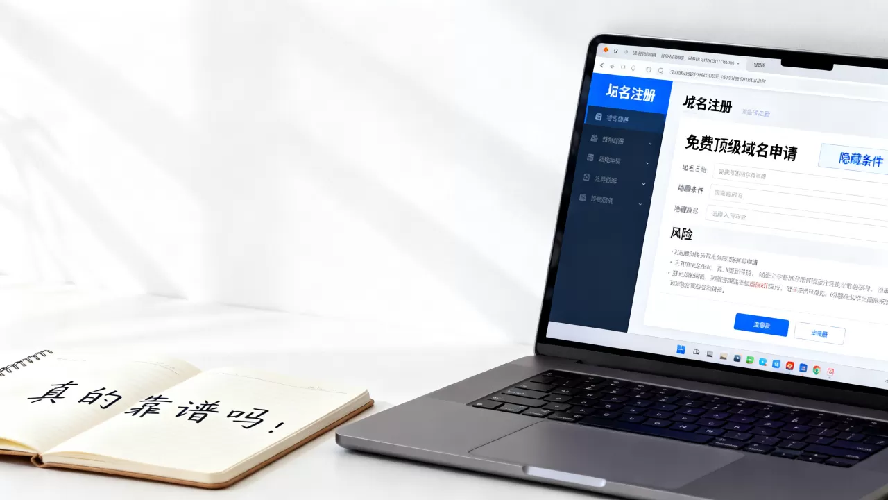 免费顶级域名申请真的靠谱吗,有哪些隐藏条件和风险 免费顶级域名申请真的靠谱吗,有哪些隐藏条件和风险