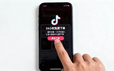 抖音24小时免费下单是真的吗，怎么操作？