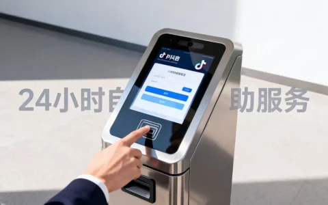 抖音24小时自助服务