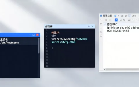 虚拟机克隆后如何改主机名IP和MAC？，具体步骤有哪些？
