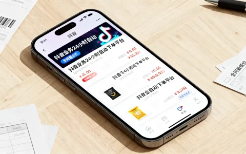 抖音业务24小时自动下单平台全网最低价