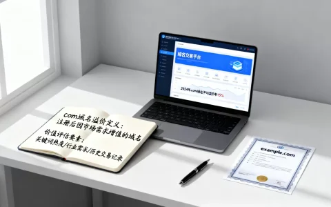 什么是com域名溢价域名？,如何评估价值？