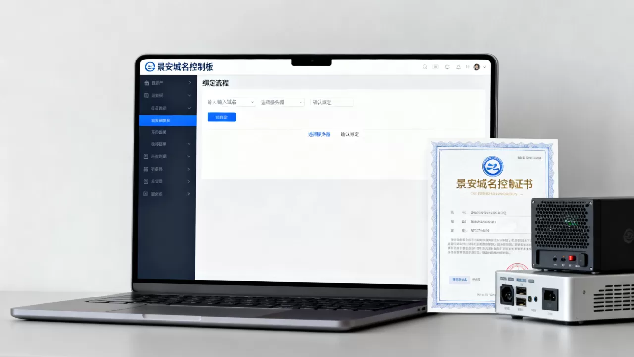景安域名控制面板如何绑定域名到服务器? 景安域名控制面板如何绑定域名到服务器?
