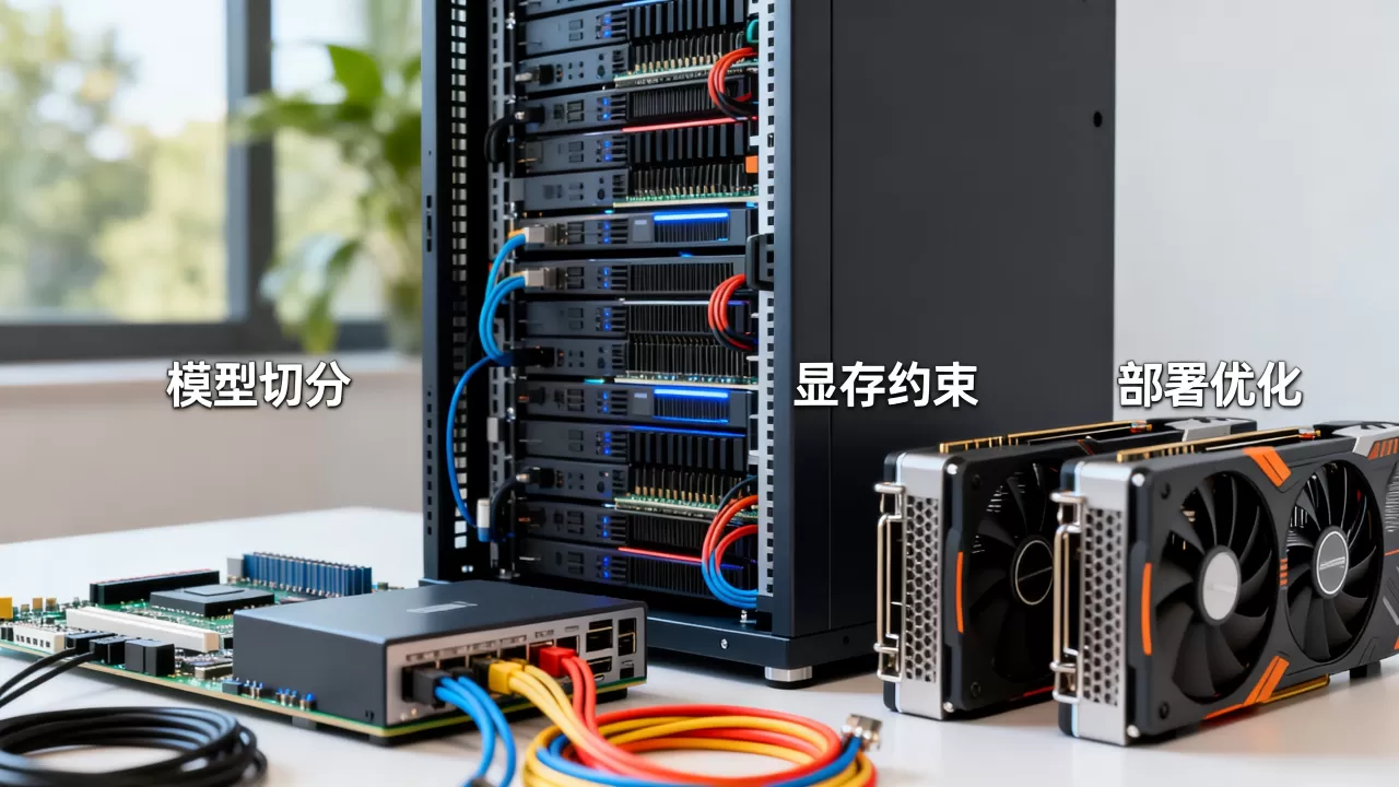 显存容量约束下模型的切分部署 显存容量约束下模型的切分部署