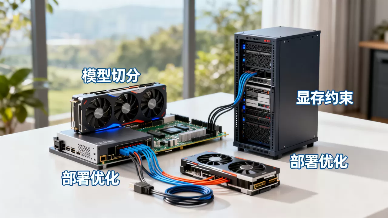 显存容量约束下模型的切分部署 显存容量约束下模型的切分部署