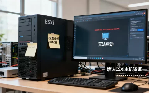 esxi虚拟机新建后无法启动怎么办,esxi虚拟机启动失败原因及解决方法