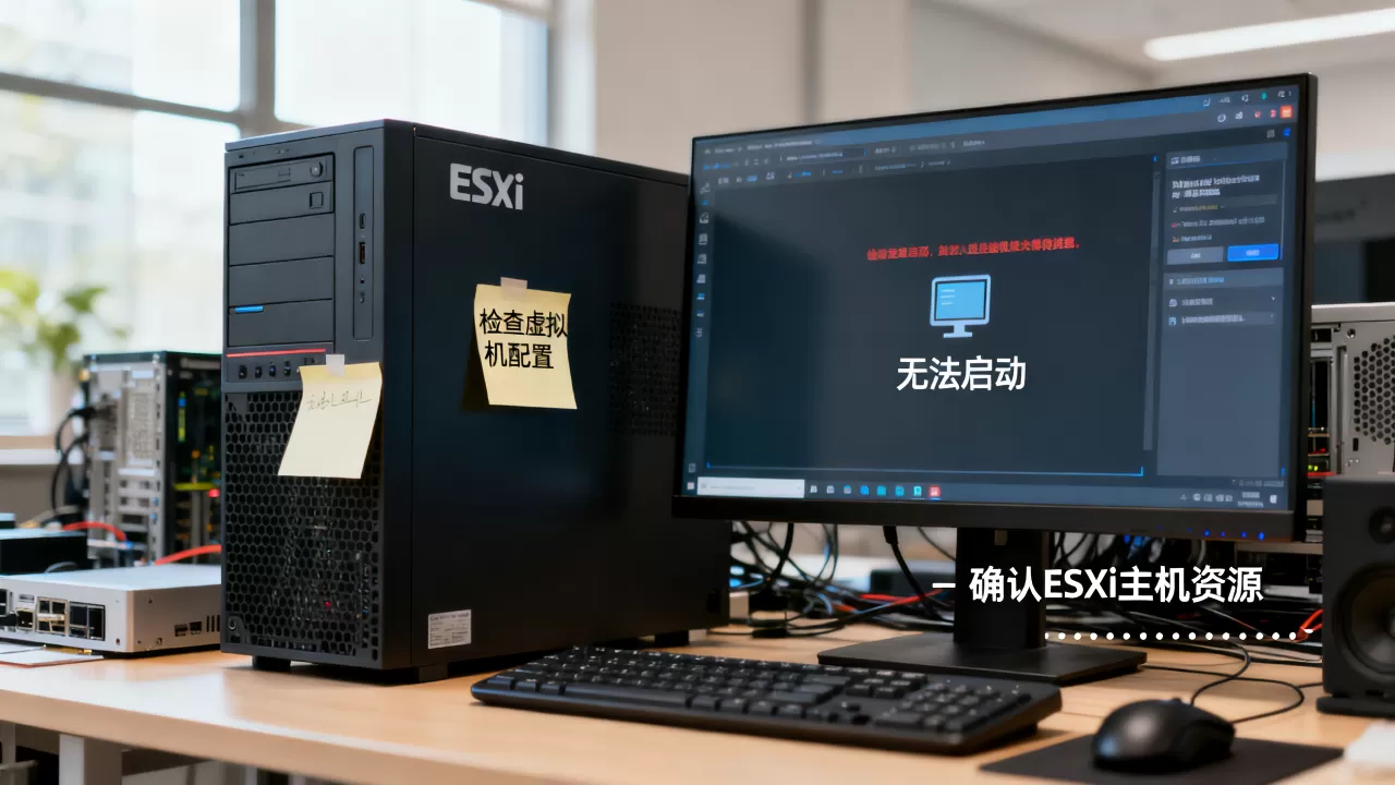 esxi虚拟机新建后无法启动怎么办,esxi虚拟机启动失败原因及解决方法 esxi虚拟机新建后无法启动怎么办,esxi虚拟机启动失败原因及解决方法
