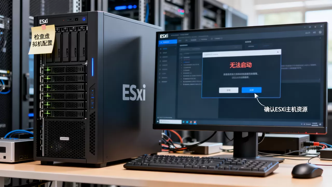 esxi虚拟机新建后无法启动怎么办,esxi虚拟机启动失败原因及解决方法 esxi虚拟机新建后无法启动怎么办,esxi虚拟机启动失败原因及解决方法