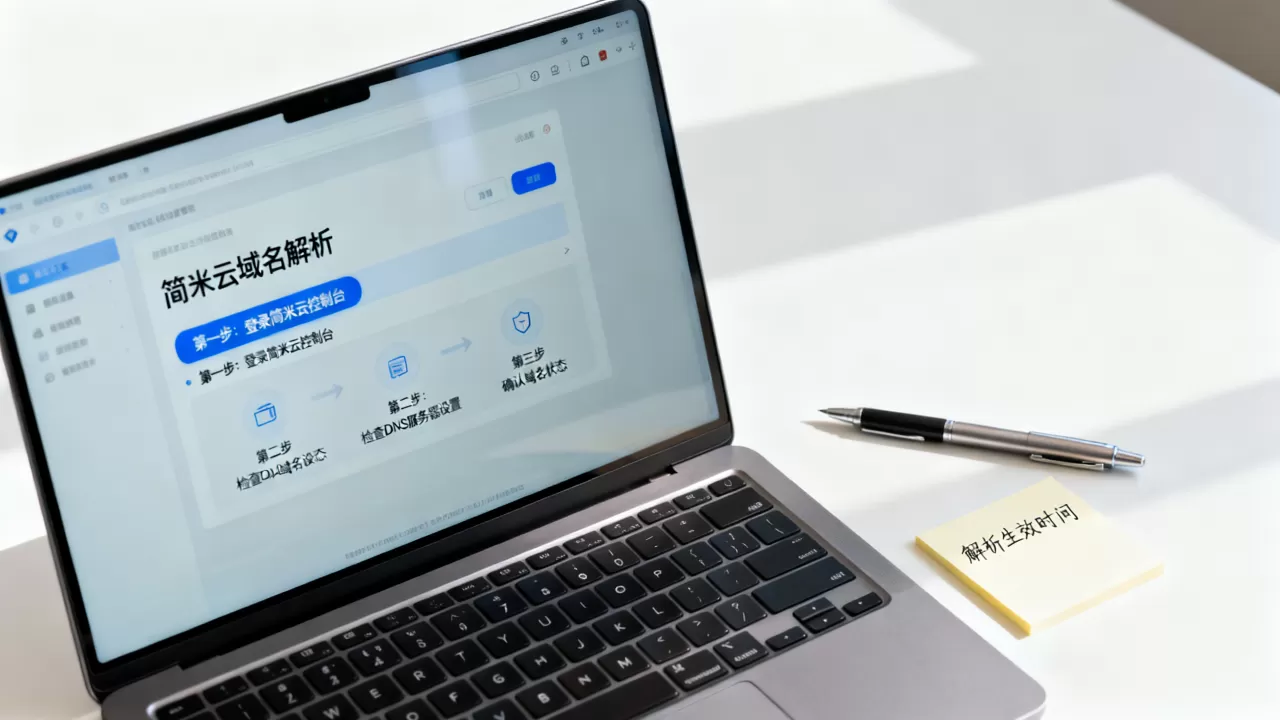 简米云添加域名后解析不生效是什么原因?新手如何操作 简米云添加域名后解析不生效是什么原因?新手如何操作