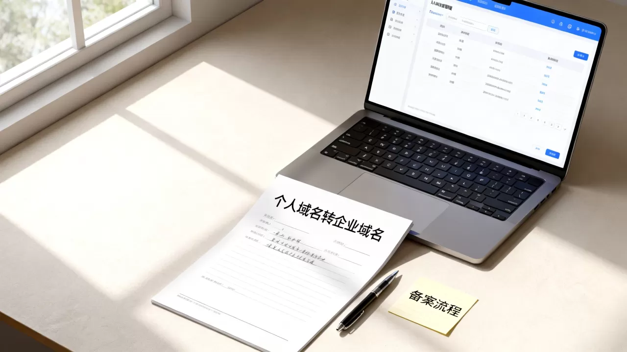 个人域名怎么改成企业域名,需要重新备案吗? 个人域名怎么改成企业域名,需要重新备案吗?