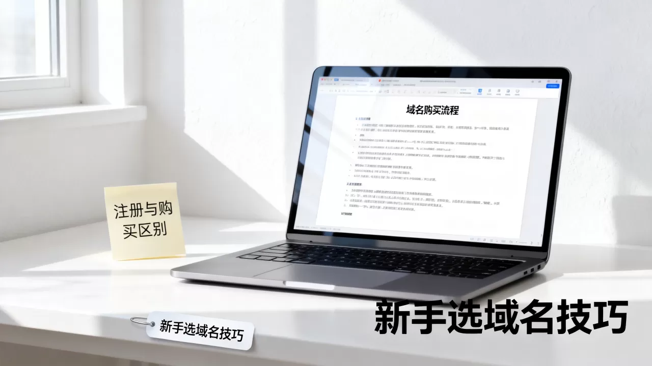 买域名和注册域名一样吗?新手怎么选才划算? 买域名和注册域名一样吗?新手怎么选才划算?