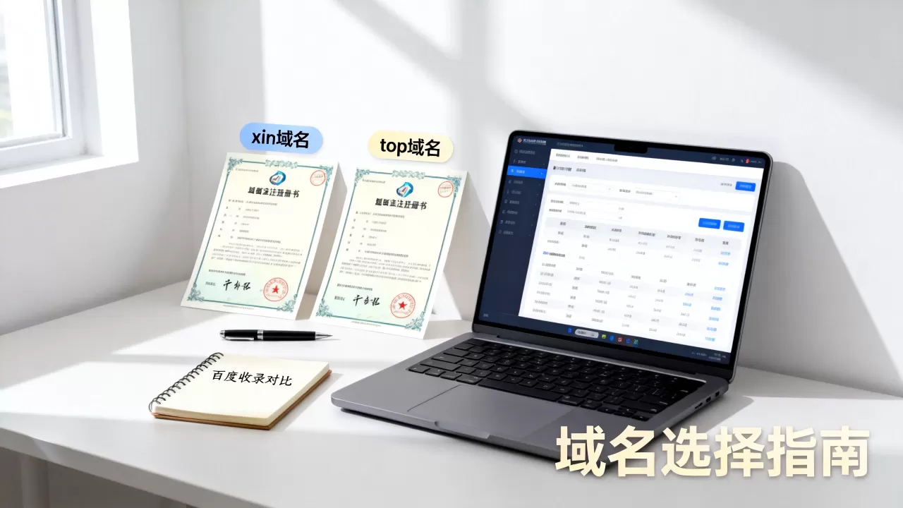 做网站选xin域名还是top域名好,哪个更利于百度收录? 做网站选xin域名还是top域名好,哪个更利于百度收录?