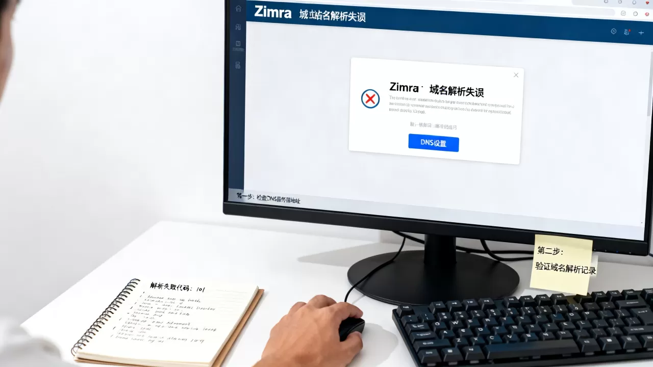 Zimra添加域名解析失败怎么办,详细操作步骤有哪些? Zimra添加域名解析失败怎么办,详细操作步骤有哪些?