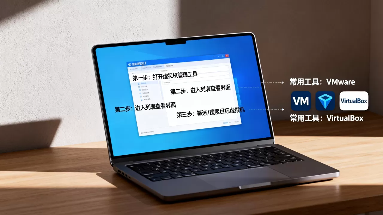 虚拟机列表怎么查询?有哪些详细步骤和工具 虚拟机列表怎么查询?有哪些详细步骤和工具