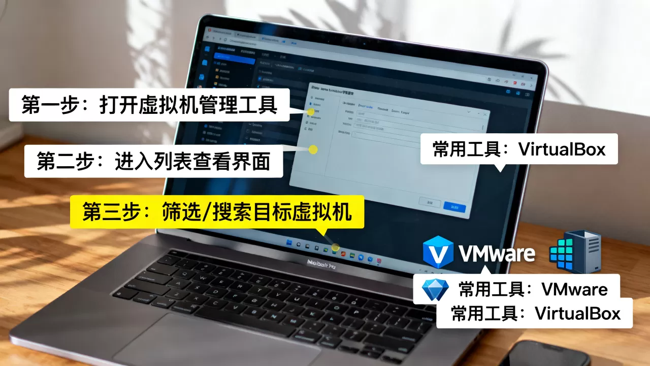 虚拟机列表怎么查询?有哪些详细步骤和工具 虚拟机列表怎么查询?有哪些详细步骤和工具