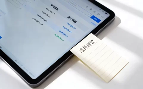 中文域名和英文域名有何不同，怎么选更合适？