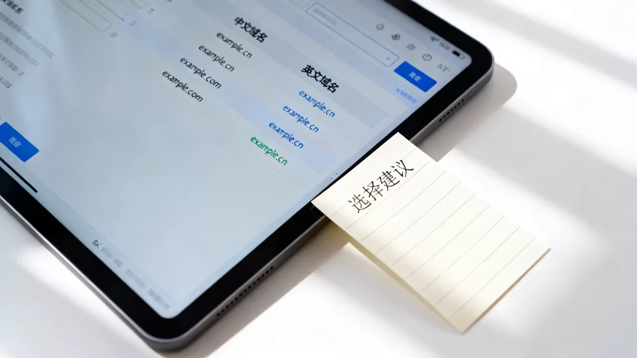 中文域名和英文域名有何不同,怎么选更合适? 中文域名和英文域名有何不同,怎么选更合适?