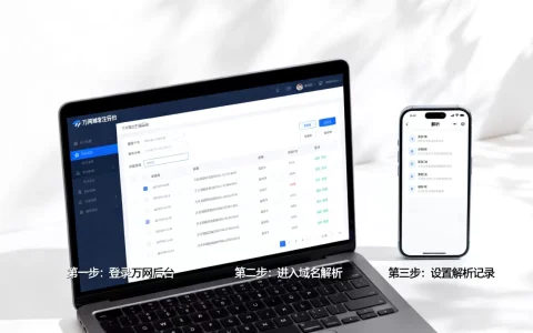万网域名注册后怎么用，新手必看解析步骤有哪些？