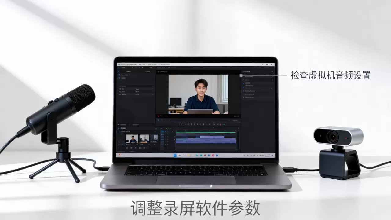 虚拟机里录视频没声音咋解决,虚拟机录屏卡顿怎么处理? 虚拟机里录视频没声音咋解决,虚拟机录屏卡顿怎么处理?