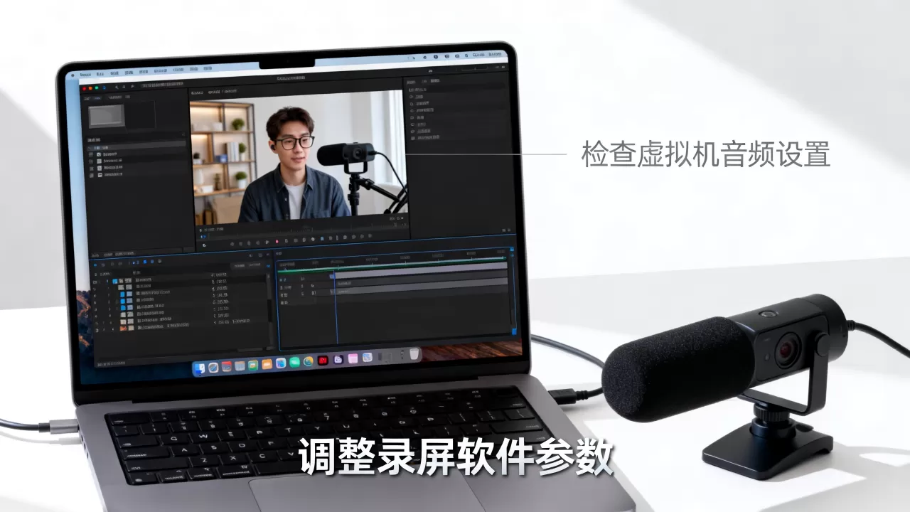 虚拟机里录视频没声音咋解决,虚拟机录屏卡顿怎么处理? 虚拟机里录视频没声音咋解决,虚拟机录屏卡顿怎么处理?