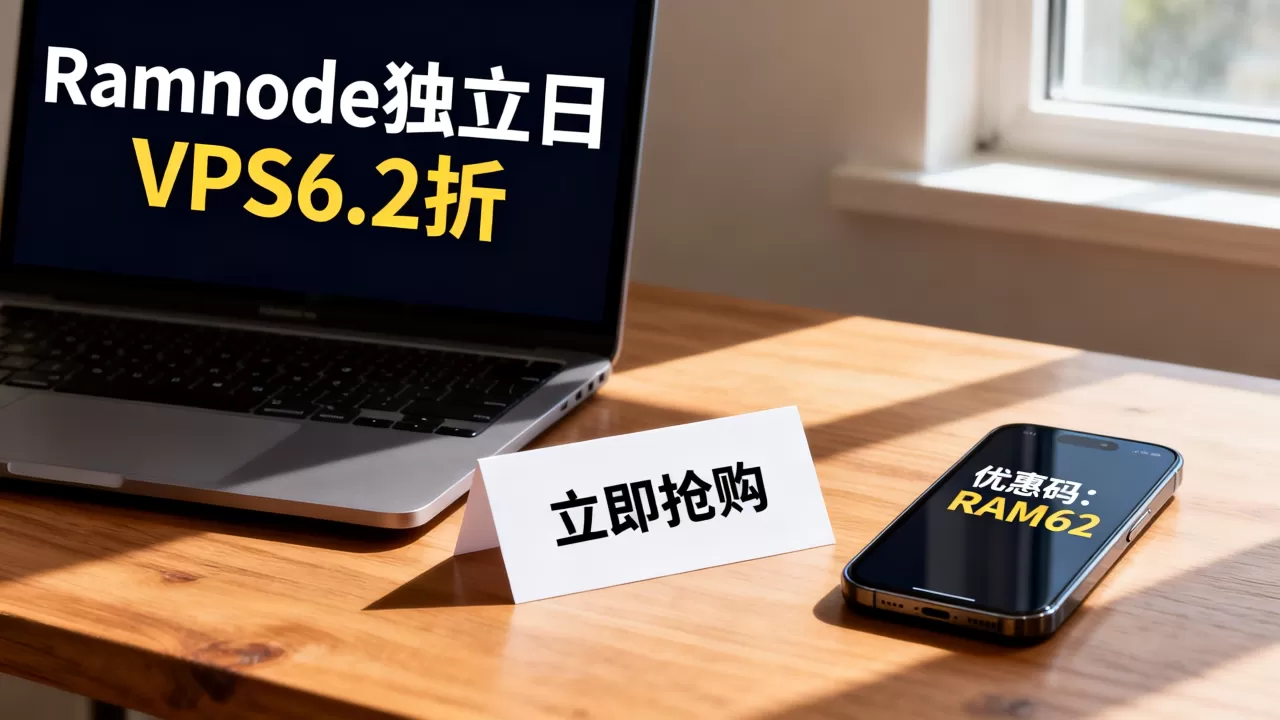 Ramnode独立日VPS6.2折怎么抢,优惠码是什么? Ramnode独立日VPS6.2折怎么抢,优惠码是什么?