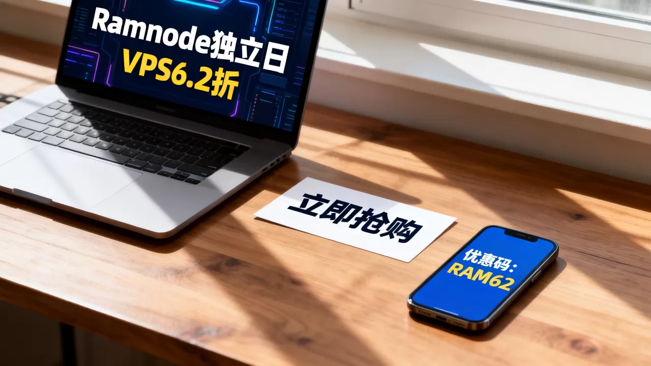 Ramnode独立日VPS6.2折怎么抢,优惠码是什么? Ramnode独立日VPS6.2折怎么抢,优惠码是什么?