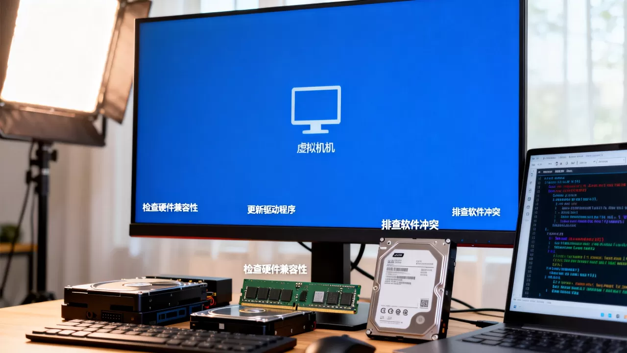 虚拟机频繁蓝屏怎么快速排查解决,蓝屏原因有哪些? 虚拟机频繁蓝屏怎么快速排查解决,蓝屏原因有哪些?