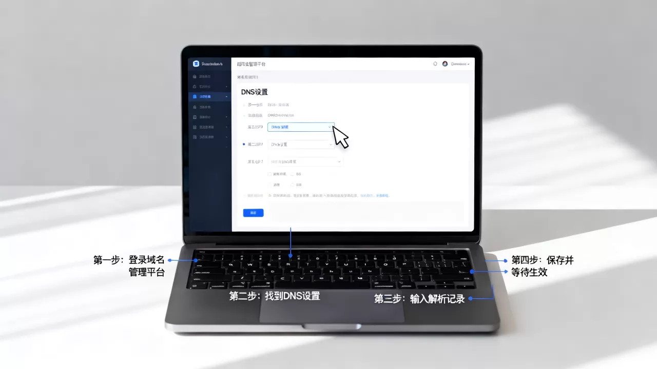 DNS域名怎么绑定成功,新手操作步骤是什么? DNS域名怎么绑定成功,新手操作步骤是什么?