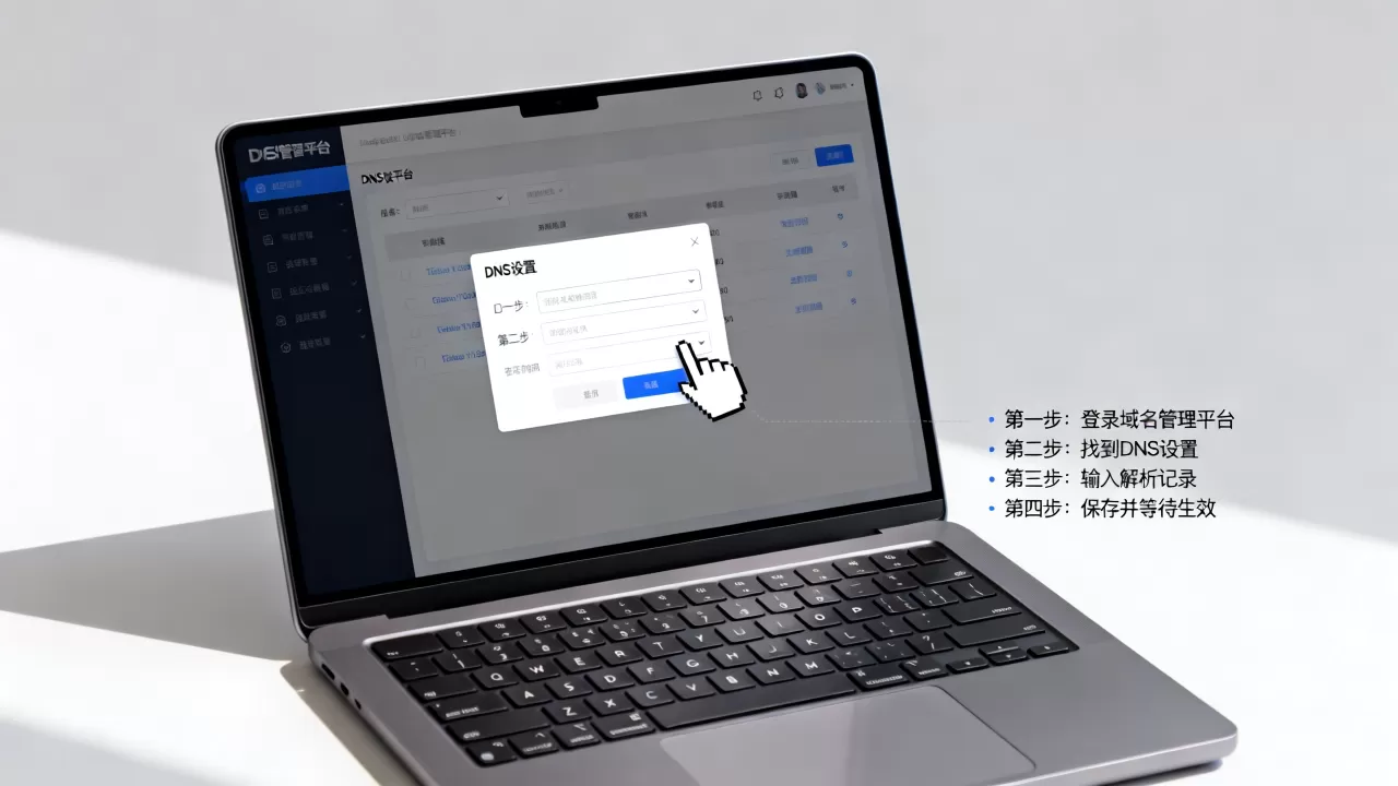 DNS域名怎么绑定成功,新手操作步骤是什么? DNS域名怎么绑定成功,新手操作步骤是什么?