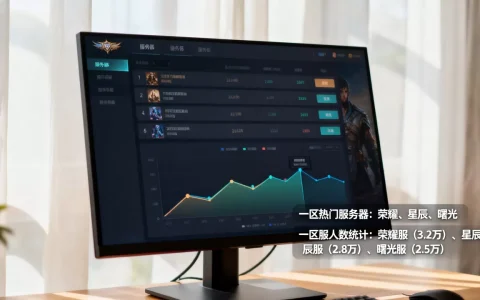 一区哪些服务器比较好，哪个区服人数最多？