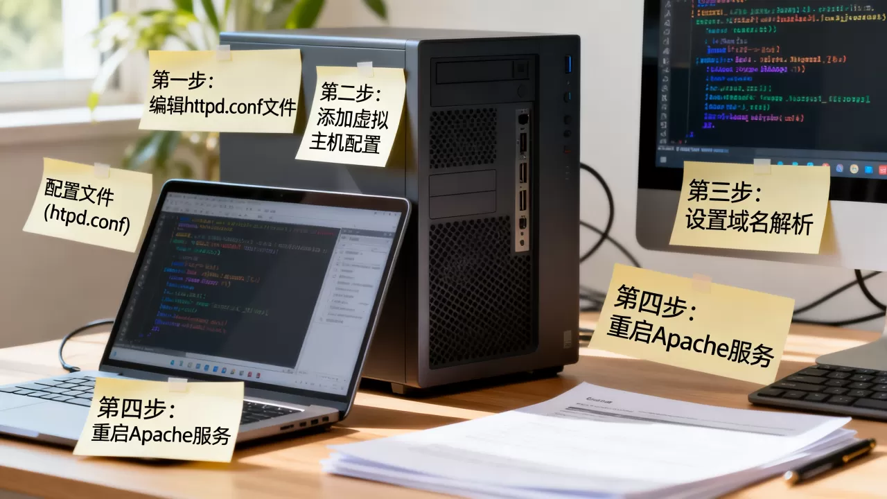 Apache如何绑定多个域名?,虚拟主机配置步骤有哪些? Apache如何绑定多个域名?,虚拟主机配置步骤有哪些?