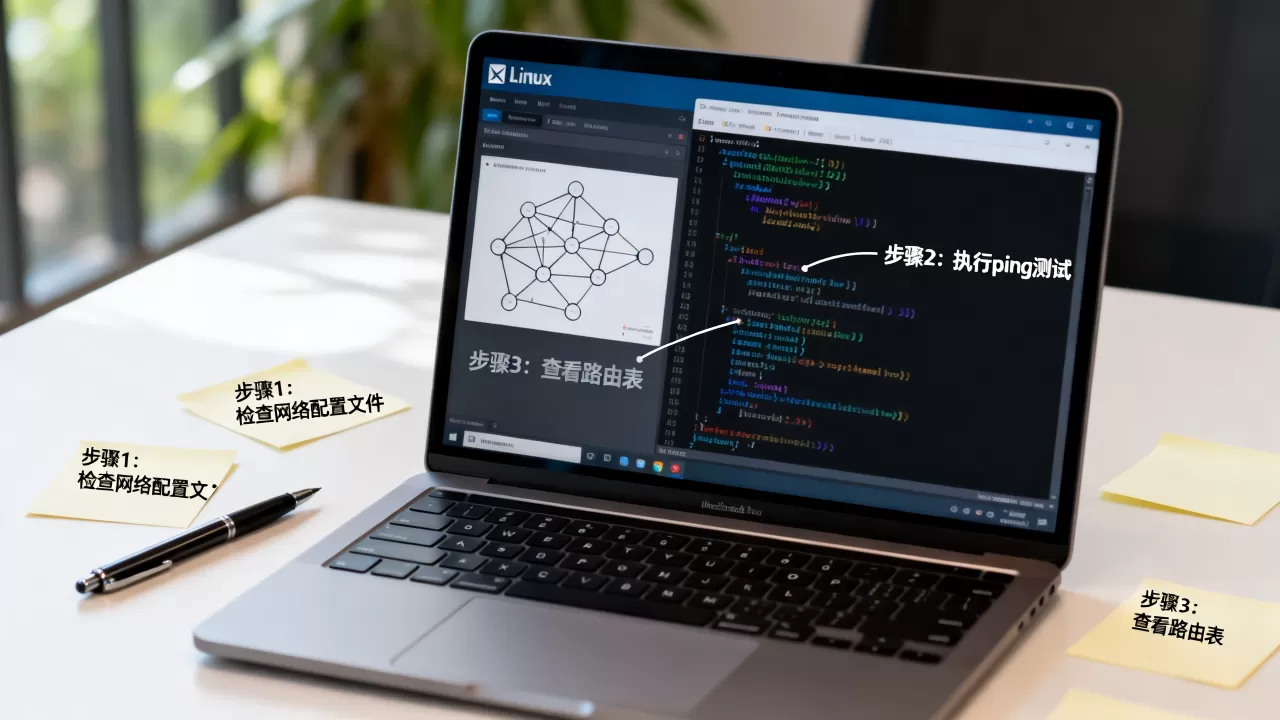 Linux虚拟机突然不通?网络故障排查步骤有哪些, Linux虚拟机突然不通?网络故障排查步骤有哪些,