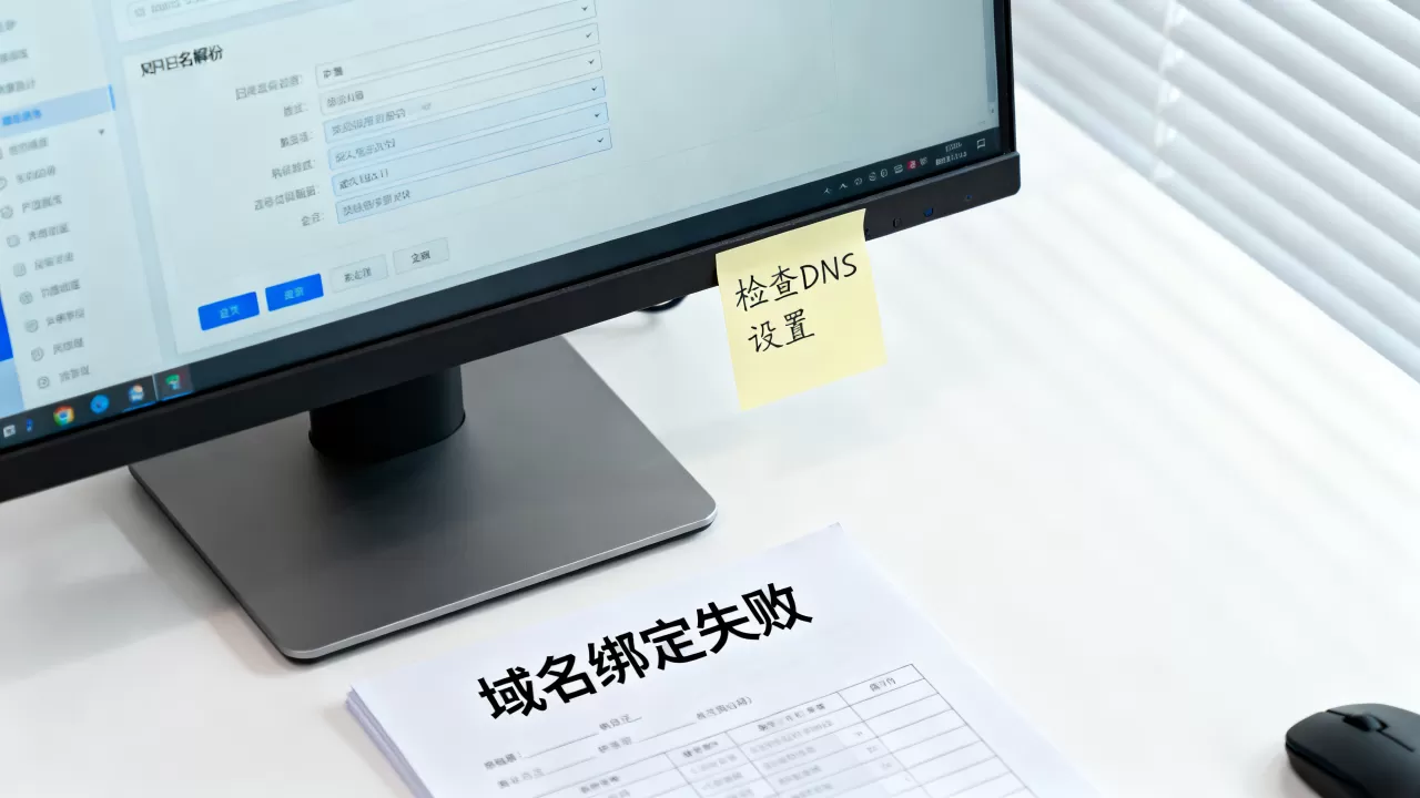 为什么网站域名绑定域名会出现错误,怎么解决? 为什么网站域名绑定域名会出现错误,怎么解决?