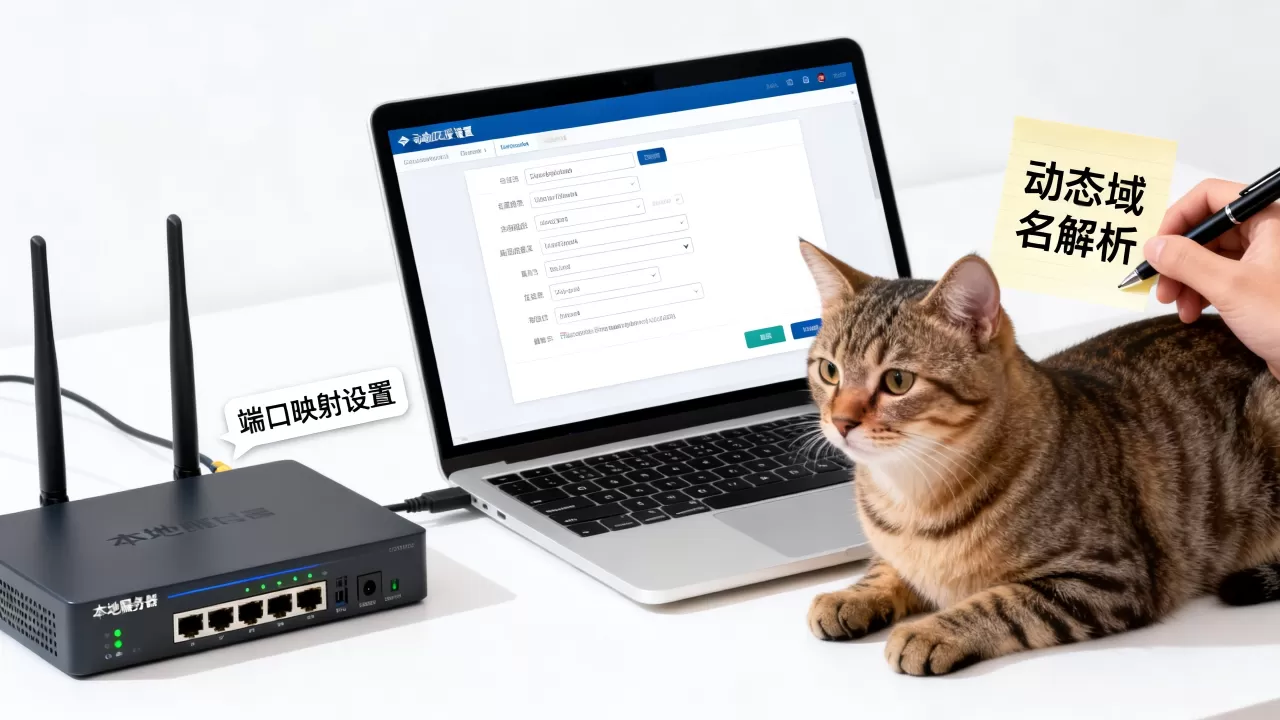 如何用动态域名远程访问本地服务器?,远程访问怎么设置? 如何用动态域名远程访问本地服务器?,远程访问怎么设置?