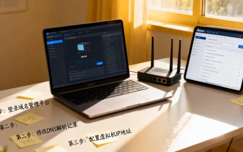 域名怎么指向虚拟机IP？,虚拟机IP访问设置方法
