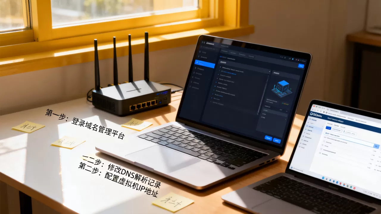 域名怎么指向虚拟机IP?,虚拟机IP访问设置方法 域名怎么指向虚拟机IP?,虚拟机IP访问设置方法
