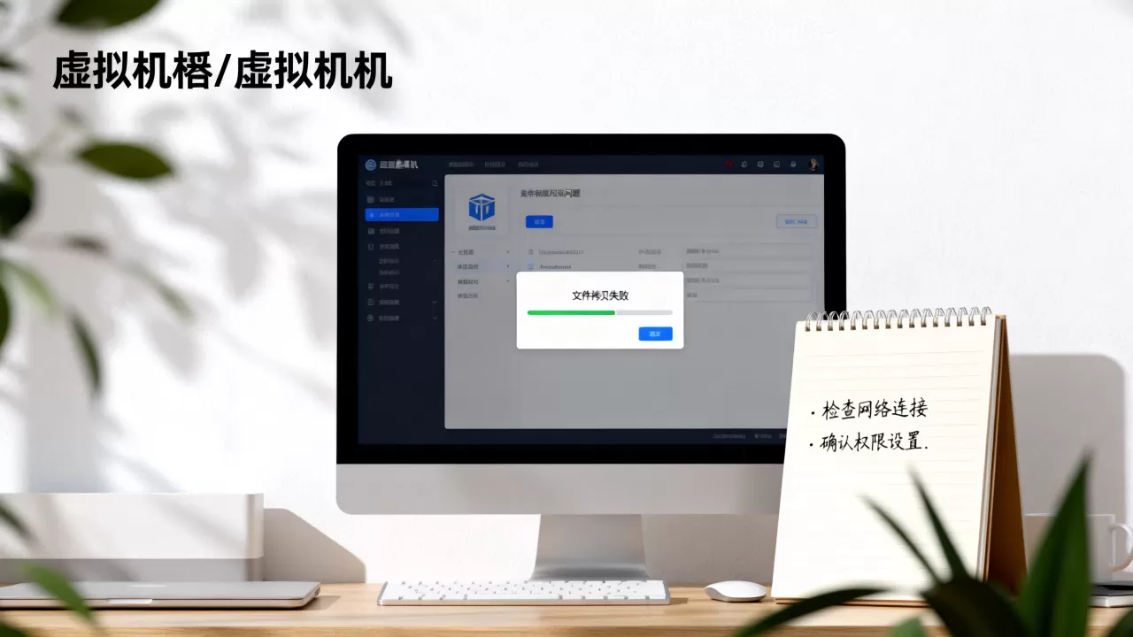 虚拟机文件拷贝失败如何解决,是什么原因导致? 虚拟机文件拷贝失败如何解决,是什么原因导致?