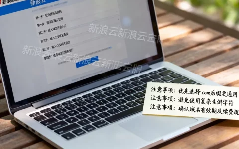 新浪云购买域名步骤是什么？，新手入门有哪些注意事项？