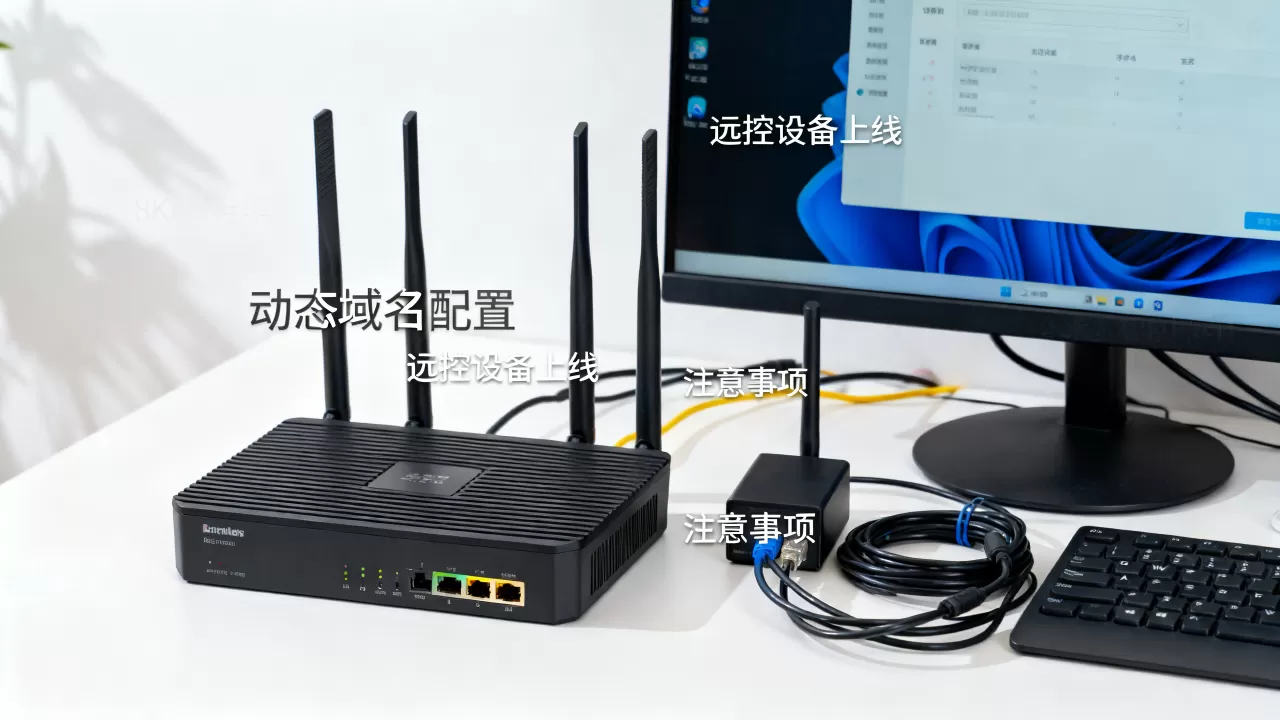 动态域名怎样实现远控设备稳定上线?,有哪些注意事项? 动态域名怎样实现远控设备稳定上线?,有哪些注意事项?