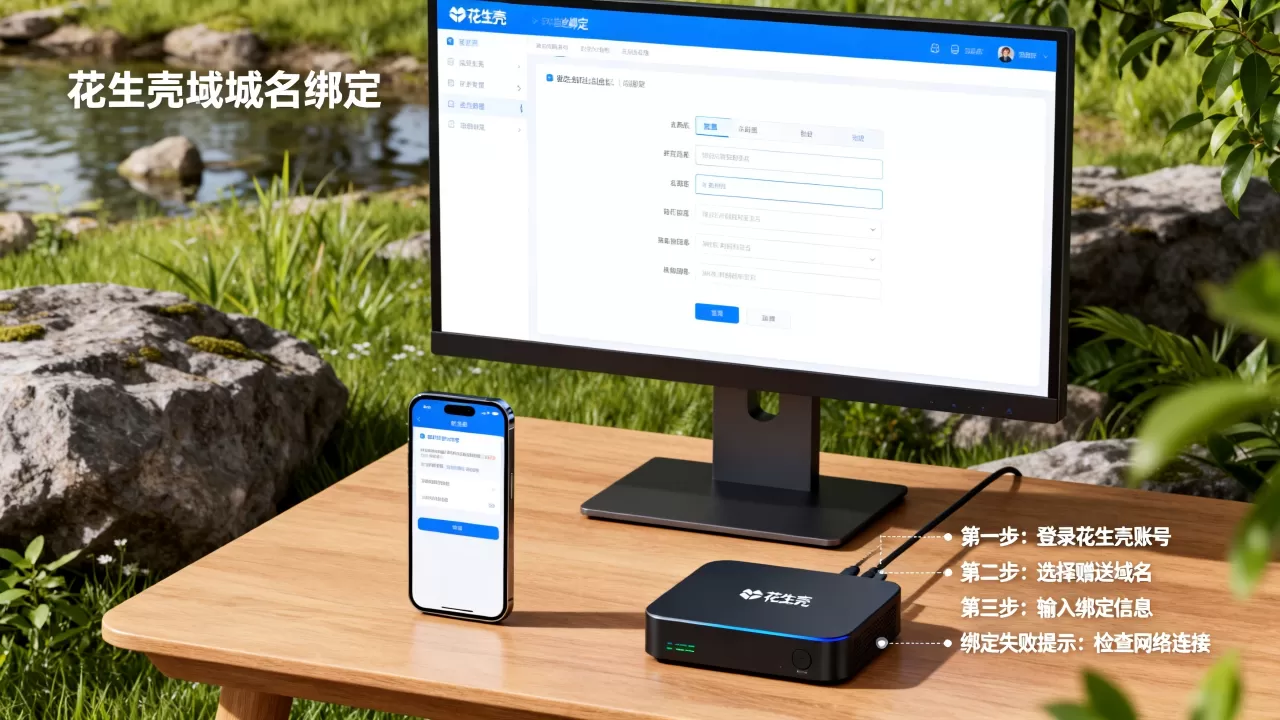 花生壳赠送域名如何绑定?绑定失败怎么解决? 花生壳赠送域名如何绑定?绑定失败怎么解决?