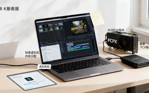 虚拟机用FCPX卡顿怎么办？,如何提升虚拟机性能？