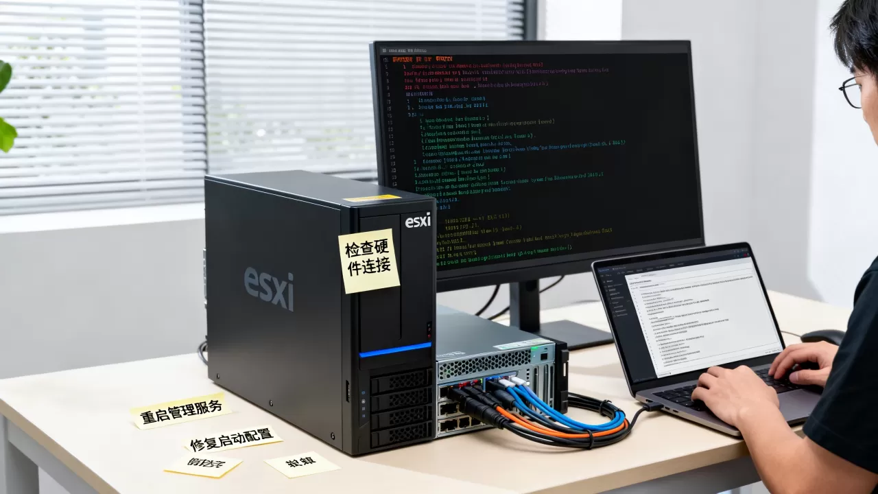 esxi虚拟机关机后无法启动如何修复,常见问题有哪些 esxi虚拟机关机后无法启动如何修复,常见问题有哪些
