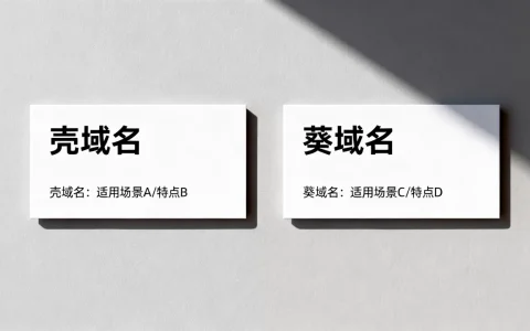 壳域名和葵域名到底有何区别，怎么选更合适