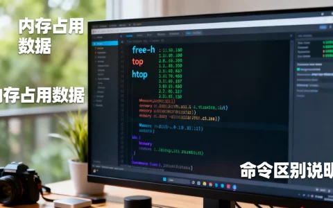 虚拟机查看内存占用到底哪个命令准确，有什么区别？