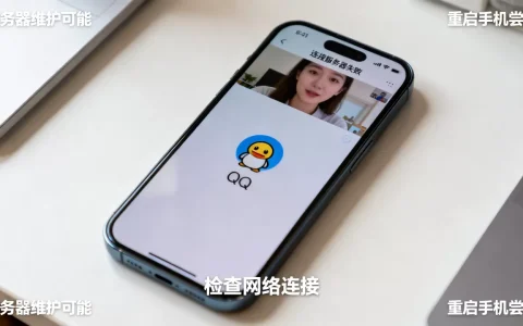 手机QQ视频连接服务器失败怎么办，原因是什么