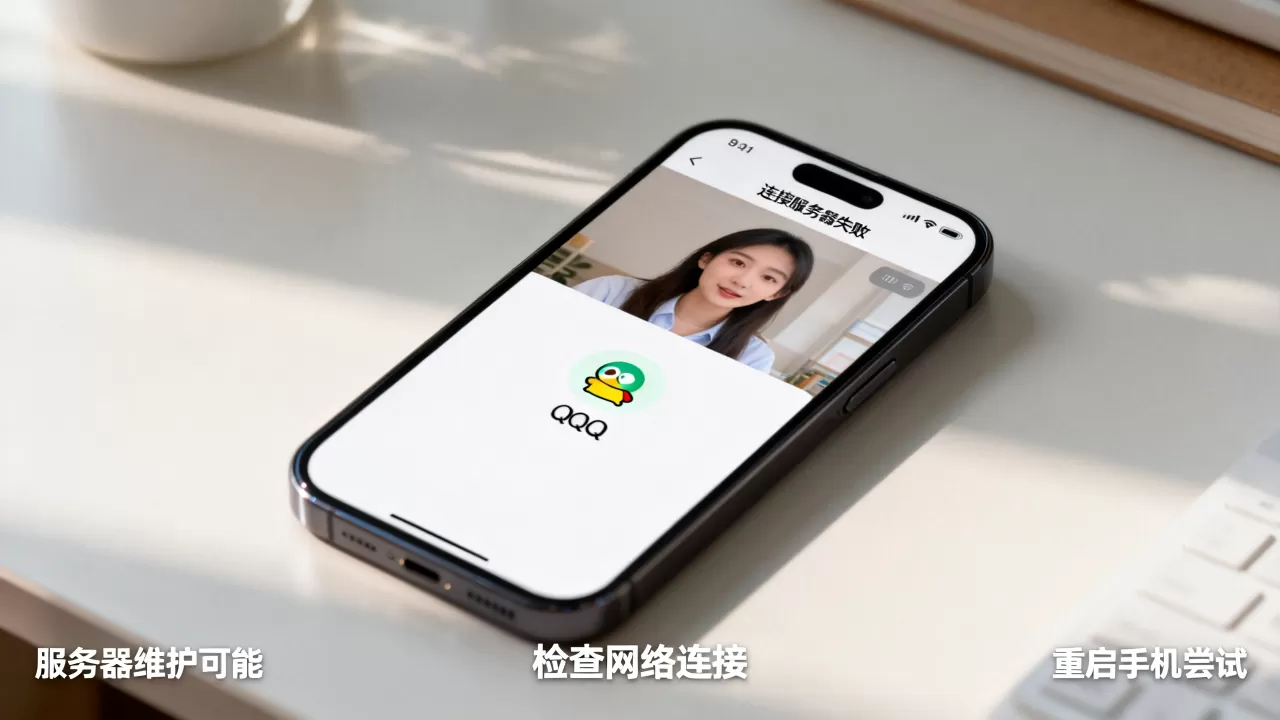 手机QQ视频连接服务器失败怎么办,原因是什么 手机QQ视频连接服务器失败怎么办,原因是什么