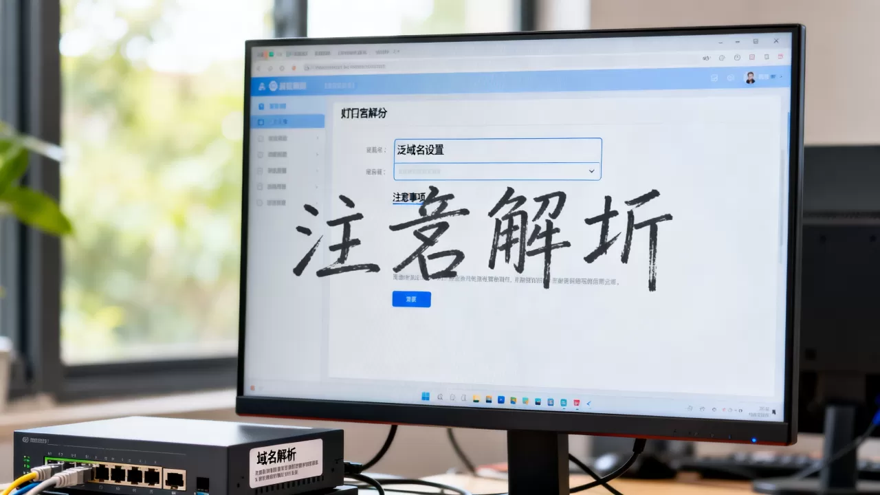 域名解析中的泛域名设置是什么?,有哪些注意事项? 域名解析中的泛域名设置是什么?,有哪些注意事项?